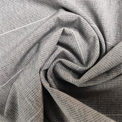 50D-Polyesterhose Stoff 50D-Kation 40D-Spandex-Kation Horizontale Streifen Vierseitige elastische