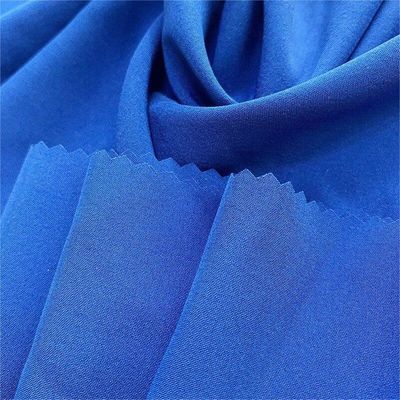 90 Polyester 10 Spandex Stoff Dehnungsfähiges Plain Gewebe Vierseitig elastische Strandhosen Stoff