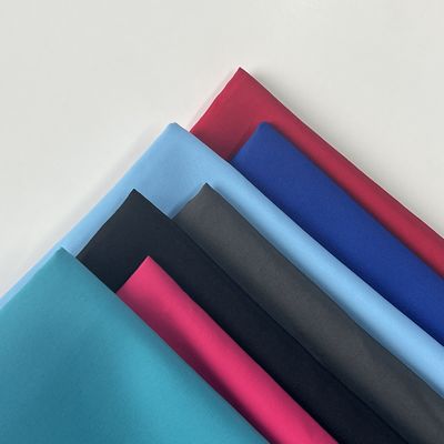 100% Polyester verschlüsselt Plain Pfirsich Haut Samt Strandhosen Stoff
