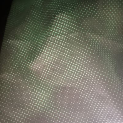 70D 100% Nylon 0,3 Gitter Sonnencreme Jacke Unterwäsche Flocked Leuchtstoff Funktionelles Gewebe
