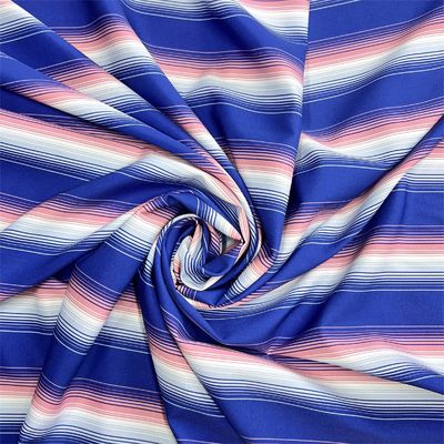 100% Polyester gebürstete Pfirsichhaut Strandhosen wasserdichte Druckgewebe