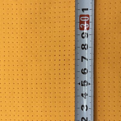 100% Polyester 113gm Bürsten und Perforationen Twill Beach Pants Stoff