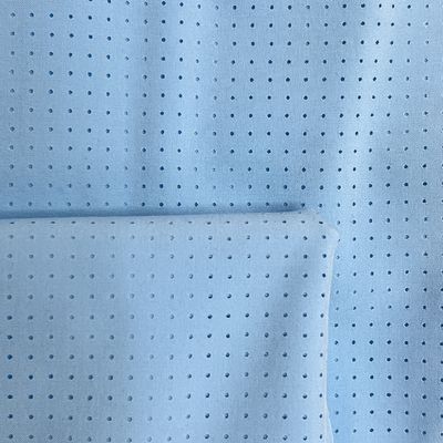 100% Polyester 113gm Bürsten und Perforationen Twill Beach Pants Stoff