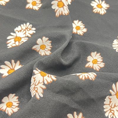 100% Polyester 50D 68Dx50D 68D Zusammengesetztes Seidenlinne Druckkleid