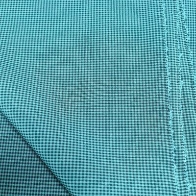 100D 140gsm Kationische Kleine Gitter Vierseitige elastische Strandhosen Windbreaker Stoff