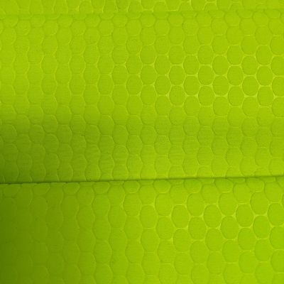 113gm Bürste Twill Pfirsich Haut Samt Fluoreszenz Farbe 3D Prägte Strandhosen Stoff