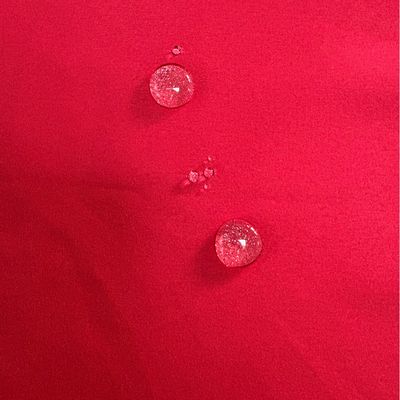 113gsm75D * 150D Wasserdicht Bürste Twill Pfirsich Haut Samt Rot Strandhosen Stoff